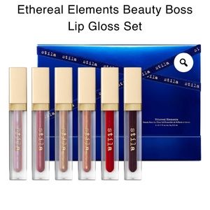 Stila beauty boss plumping lip gloss set includes 6 lip glosses